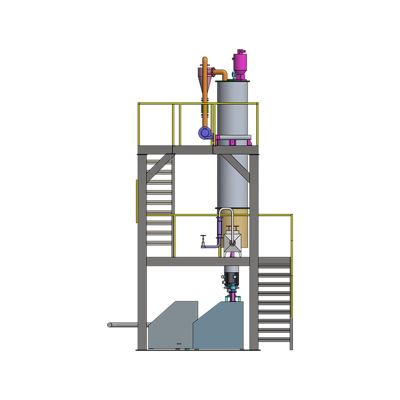 Lelehkan Peralatan Penambah Masterbatch Pemintalan Langsung