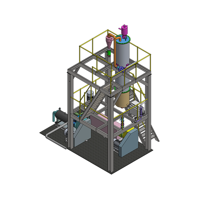 Lelehkan Peralatan Penambah Masterbatch Pemintalan Langsung