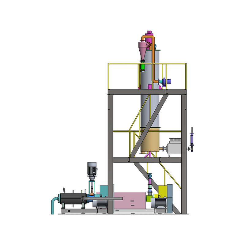 Lelehkan Peralatan Penambah Masterbatch Pemintalan Langsung