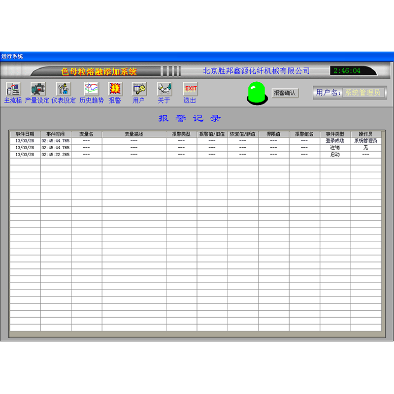 Lelehkan Peralatan Penambah Masterbatch Pemintalan Langsung